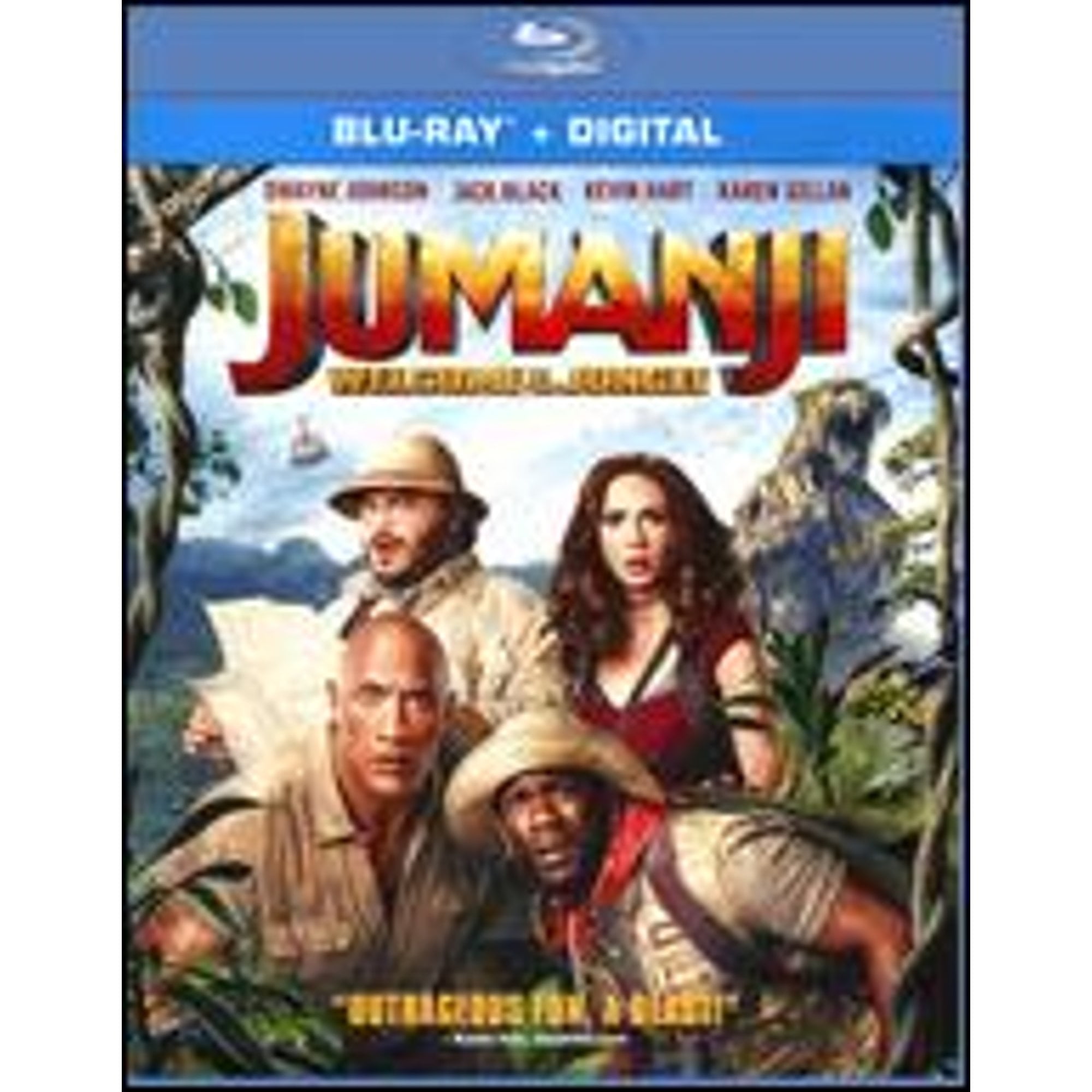 Jumanji: Welcome to the Jungle (Blu-ray + Digital Sony Pictures
