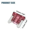 thumbnail image 4 of Unique Bargains 30pcs Low Profile Mini Blade Style Fuses 40A Blade Style Fuses for Automotive Car Boat Truck SUV RV, 4 of 6