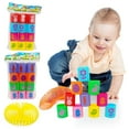 thumbnail image 4 of Zedker Easter Bunny Spring Coil Toy Stacking Game Science Educational Mini Coil Desk Decor For Kids Party Favors And Easter Gifts Clearance, 4 of 5