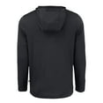 thumbnail image 3 of Men's Cutter & Buck  Black Duke Blue Devils Coastline Epic Comfort Eco Recycled Long Sleeve Hoodie T-Shirt, 3 of 3