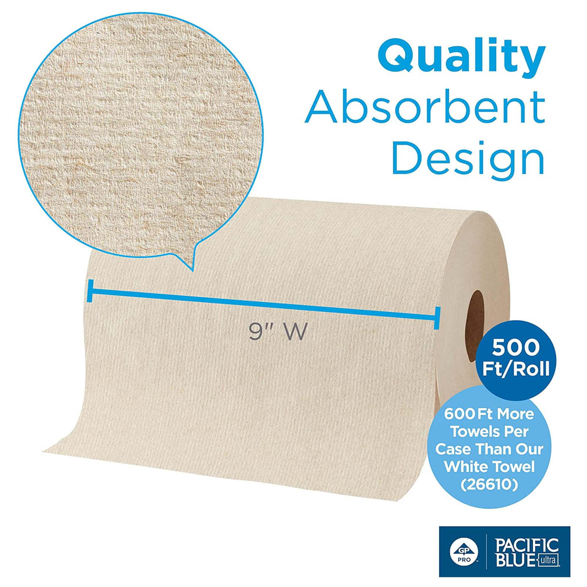 Pacific Blue Ultra Paper Towel Roll 6 x 9" 1 Case(s), 1 Towels/ Case