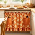 thumbnail image 2 of Heat-Resistant Tie-Back Oven Curtain 29.5x21.3 Inch,Polyester Dust & Oil Splash Proof,Machine Washable Decor for Kitchen Stove Oven Skirt Decor 29.3"W*21.3"H, 2 of 7
