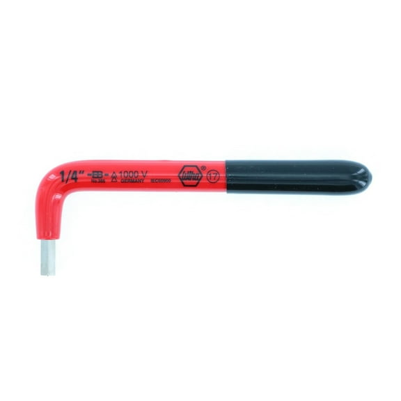 Wiha Hex Key,L Shape,SAE,5-5/16" L Handle 13668