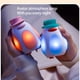 thumbnail image 5 of Yuarrent Calentador de manos eléctrico Recargable de mano Calentador de invierno cálido para clima frío Banco de energía de viaje Regalo Equipo de Suministros térmicos Rosado Yuarrent HA071614-01, 5 of 6