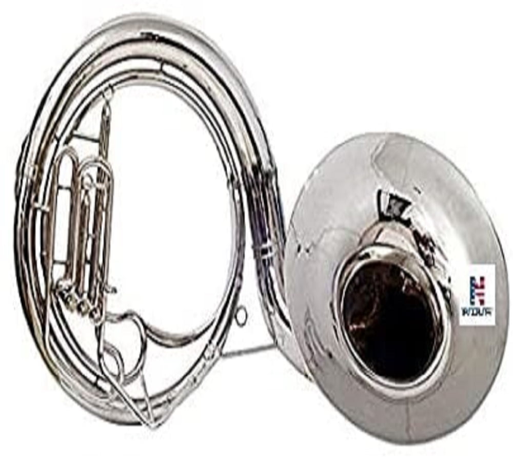 Nauticalmart Brass Sousaphone 22 Valve Big Tuba Made Of/Full Brass W/Bag Brass Finish Tubas