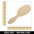 thumbnail image 2 of Hair Brush Wood Shape Unfinished Piece Cutout Craft DIY Projects - 6.25 Inch Size - 1/8 Inch Thick, 2 of 7