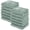 Dark Green, variant on YOOFOSS Muslin Burp Cloths 100% Organic Cotton Baby Face towels 12 Pack Baby Washcloths for Showering 12"x12" Soft and Absorbent Baby Towels