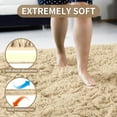 thumbnail image 3 of Sanmadrola Area Rugs for Bedroom, Fluffy Khaki Shaggy Soft Area Rug, Non-Slip Indoor Floor Carpet for Living Room, Kids Baby Boys Teen Dorm Home Decor Aesthetic, Nursery, 5.2x6.6 Feet Khaki, 3 of 8