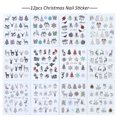 thumbnail image 3 of De Pegatinas Navideñas Para Uñas, Pegatinas Para Uñas De Otoño E Invierno, Alce, Muñeco De Nieve, Pegatinas Para Decoración De Uñas, Calcomanías Para Manicura Diy 12 Hojas Vogacara HA038545-00, 3 of 6