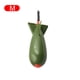 thumbnail image 4 of Alimentador Cohete Pellets Flotador Cebo Fabricante Pesca Bomba 3 Tamaño Material PP Accesorios Equipo Largo, 4 of 7