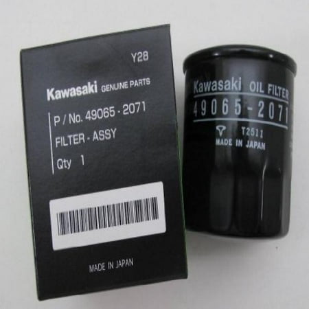 Kawasaki OEM Oil Filter 49065-2071 Mule 4000 4010 Trans ... kawasaki mule 4010 fuel filter 