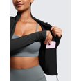 thumbnail image 4 of Campera CRZ YOGA Butterluxe Ajustada para Entrenamiento Negra, 4 of 6