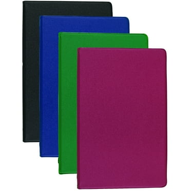 Mead Loose-Leaf Memo Book Narrow Ruled 6 Rings 5 x 3 Assorted Colors - Memo