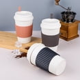thumbnail image 5 of Visland 480ml Wheat Straw Coffee Tea Mug with Lid | Takeaway To Go Travel | Wheat Straw | Reusable Environmentally Eco Friendly Portable Dishwasher Safe, 5 of 5