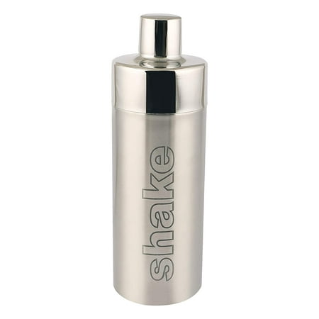 

diollo Stainless Steel Shake A Drink Cocktail Shaker with Strainer - 1000 ml