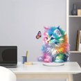 thumbnail image 3 of Decoraciones Mesa Arte Diamante 5D Topla Pintura Diamantes Ornament Kits Acrílico Animal Colorido para La Oficina en Casa, 3 of 9