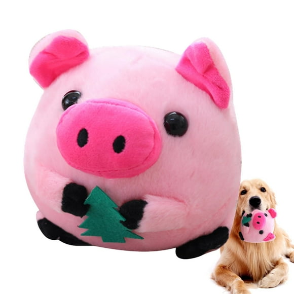 Dog Toys - Interactive Dog Toys Ball for Pet Automatic Rolling Jumping Vibrating Wiggling, Dog Squeaky Toys with Chewable Plush Cover&Music for Small/Medium/Large Dogs Boredom Toys