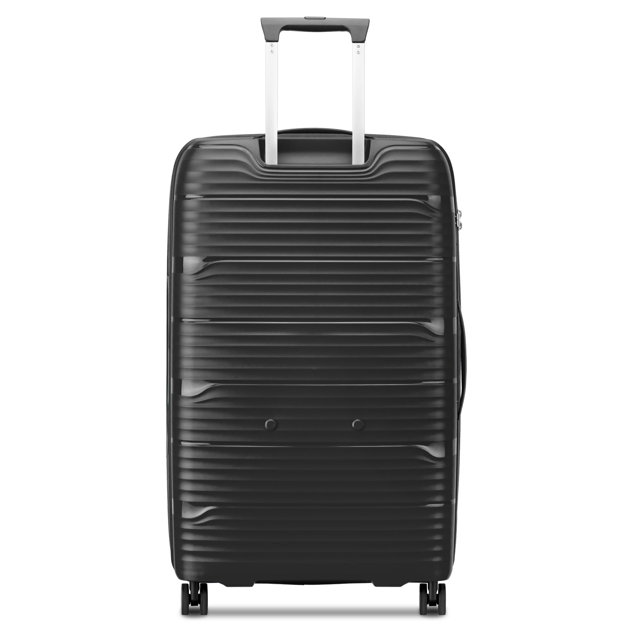 DELSEY PARIS Dune 25" Medium Checked Hardside Expandable Spinner Luggage, Black