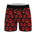 thumbnail image 6 of COSFO Valentine's Day Mens Underwear Boxer Briefs Long Leg Stretch Trunks Bulge Pouch Soft Classic Fit Men Underwear, 6 of 7