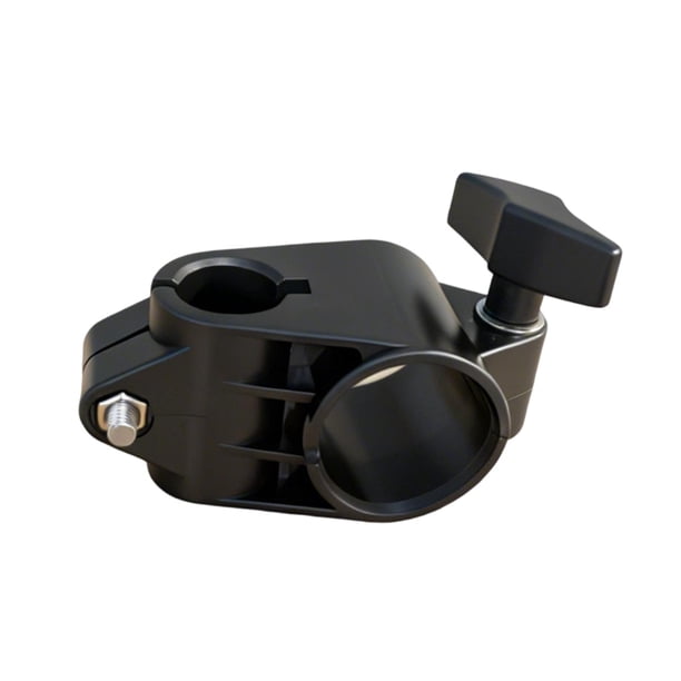 Abrazadera para rack de batería, clip de tubo para rack de batería de percusión, accesorios de piezas portátiles, soporte de repuesto, accesorio de 2 vías