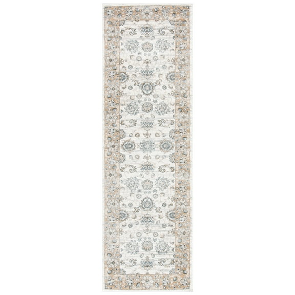 SAFAVIEH Isabella Kiana Oriental Runner Rug, Cream/Beige, 2'2" x 9'