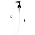 thumbnail image 6 of Cornucopia Brands 28-400 Replacement Pumps for Soap Dispensers/Lotion Bottles (6-Pack); Plastic Standard Size Replacement Pump Parts w/ 8-Inch Dip Tubes, 6 of 10