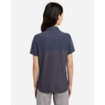 thumbnail image 3 of CORE365 CE112CW Women's Fusion ChromaSoft™ Colorblock Polo-Classic Navy/ Classic Navy Heather-L, 3 of 6