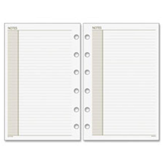 Day Runner Planner Notes Refill Pages 3.75 x 6.75