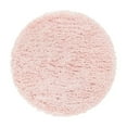thumbnail image 3 of Unique Loom Infinity Shag Collection Area Rug - Jinko (3' 3" Round Pink Lace), 3 of 7