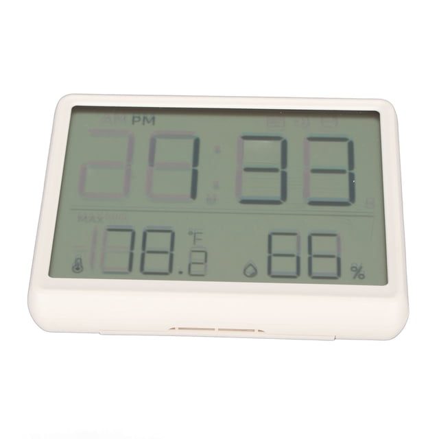 ROLOJ DESPERTADOR DIGITAL, Transmisión de Temperatura del Temporizador de Visualización Humedad Electónica Multifuncida Multifunción Estilo simple para Dormitorio