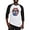 Black/White, variant on CafePress - Don't Eat The Play Doh! Baseball Jersey - Cotton Baseball Jersey, 3/4 Raglan Sleeve Shirt
