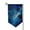 Sharp Corner, variant on Galaxy Nebula Space Garden Flag Vertical Double Sided Yard Outdoor Decoration 12.5 x 18 Inch Fillet