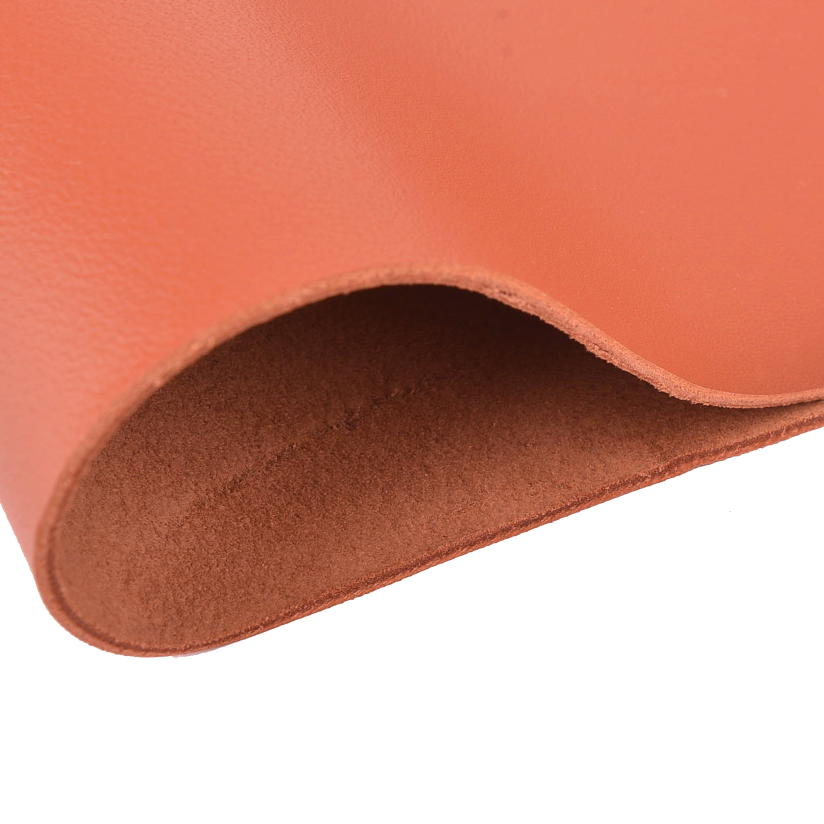 1-1.2mm Soft Sheepskin and Lambskin Leather Sheet for Sewing Crafting Projects Brown