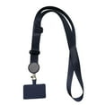 thumbnail image 1 of Dalazy Universal Mobile Phone Lanyards Traveling Camping Portable Removable Anti-lost Neck Hanging Rope Neckband Strap Dark Blue, 1 of 6