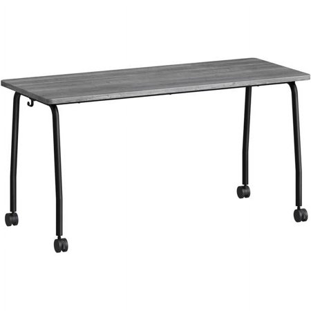 UPC: 0035255608466 | Lorell LLR60846 60 in. Training Table  Weathered Charcoal & Black