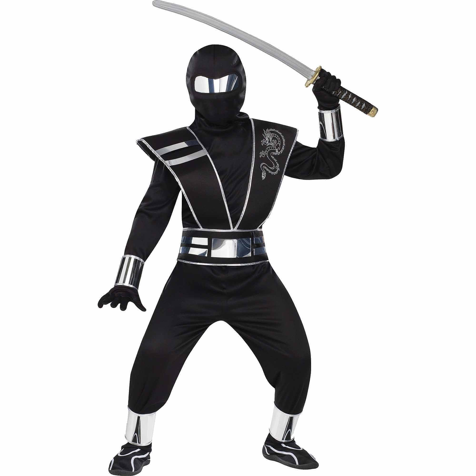 Ninja Costume Kids Halloween Fancy Dress 