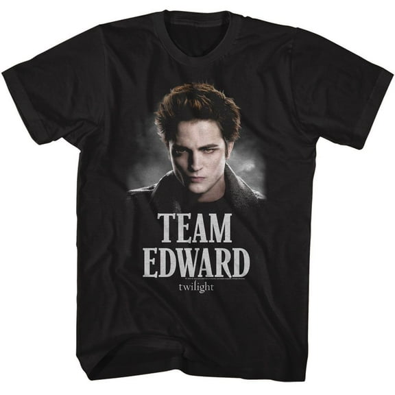 Twilight Team Edward Black Adult T-Shirt M