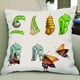 thumbnail image 5 of Funda de Cojín Cuadrada Suave con Cremallera Removible para Almohada Decorativa Apta para Uso en Hogar Cama Sofá Oficina Boda Mariposa 50x50cm, 5 of 9