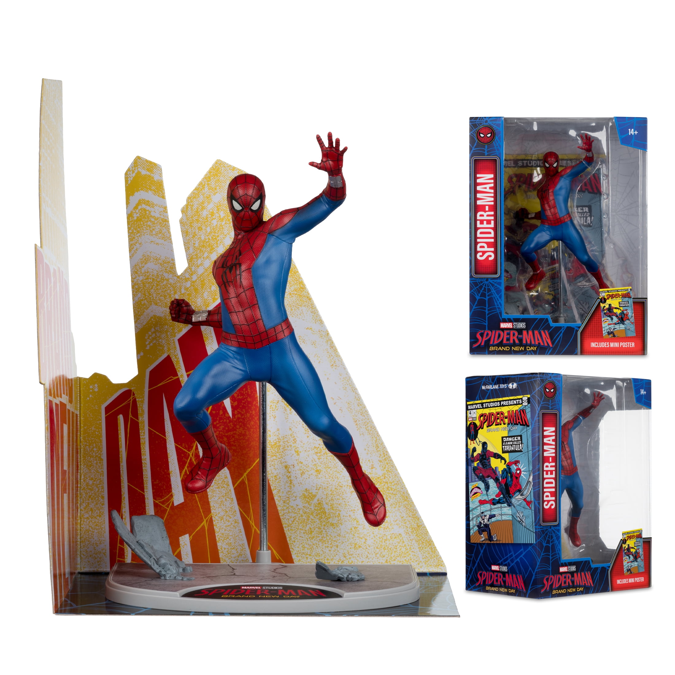 Marvel 12In (1:6 Scale) Action Figure - Spiderman Brand New Day - McFarlane Toys