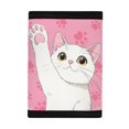 thumbnail image 3 of Chririnla Pink Paw Decoration Trifold Card Wallet, Elastic Polyester Slim Foldable Kids Money Organizer for Daily Use Outdoor Travel, 3 of 6