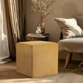 thumbnail image 2 of Meridian Furniture Ottoman/tabouret Jaune Roy, 2 of 8