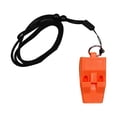 thumbnail image 3 of GARENDE Sports Whistle Adults Loud Crisp Sound Whistle for Training Survival Camping Orange, 3 of 7