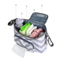 thumbnail image 3 of Bolsa organizadora para cochecito de bebé bolso impermeable para cochecito carrito colgante para mamá soporte para taza accesorios para cochecito, 3 of 5
