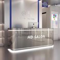 thumbnail image 2 of Coffee Executive Reception Desk Cashier Checkout Beauty Office Luxury Reception Desk Supermarket Meuble Caisse Furniture HDH My Lux Decor Round, 2 of 7