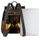thumbnail image 3 of Disketp Cool Black Eagle Mochila de Cuero para Mujer, Bolso de Espalda Antirrobo con Estilo para Viaje, Trabajo y Uso Diario, 3 of 4