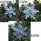 thumbnail image 3 of 10Pcs Plastic Crystal Snowflake Ornament Acrylic Transparent Snowflake for Winter Home New Year Christmas Tree DIY Decoration, 3 of 5