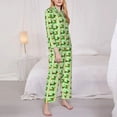 thumbnail image 3 of Naloa dogs St Patrick's Day Pajamas for Women Set, Womens Pajama Sets, Lounge Sets for Women, 2pjs for Women-X-Large, 3 of 7
