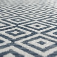 thumbnail image 6 of Rugs.com Jill Zarin Outdoor Collection Rug – 2' x 6' Runner Blue Flatweave Rug Perfect For Hallways, Entryways, 6 of 7