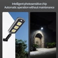thumbnail image 4 of Clearance!COB Outdoor Solar Street Light with Motion Sensor & Remote Control-3 Light Modes,Long-Life Lithium Battery for Garden Security Lighting, 4 of 7