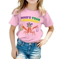thumbnail image 1 of Chemises à Manches Longues pour Filles, Chemise à Sequins Inversée 5t, Chemise Décontractée Imprimée à Col Rond, T-Shirt à Manches Courtes, Chemise Décontractée, 1 of 5